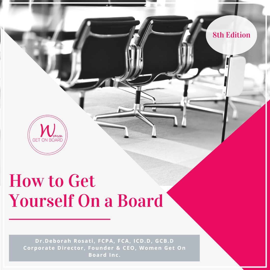 How to Get Yourself On a Board (8th Edition)