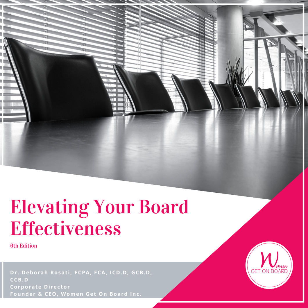 Elevating Your Board Effectiveness (Sixth Edition)